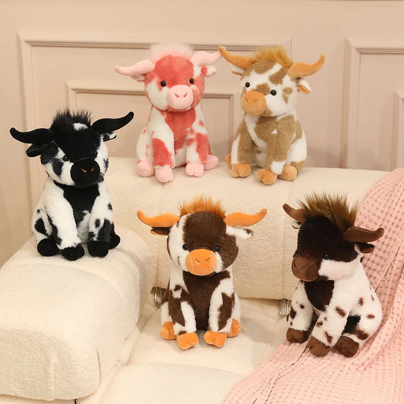 TreasuringU New Highland Cattle Stuffed Toys Highland Cow Plush Toy Soft Animals Fluffy Doll Birthday Gift for Kids
TreasuringU New Highland Cattle Stuffed Toys Highland Cow Plush Toy Soft Animals Fluffy Doll Birthday Gift for Kids