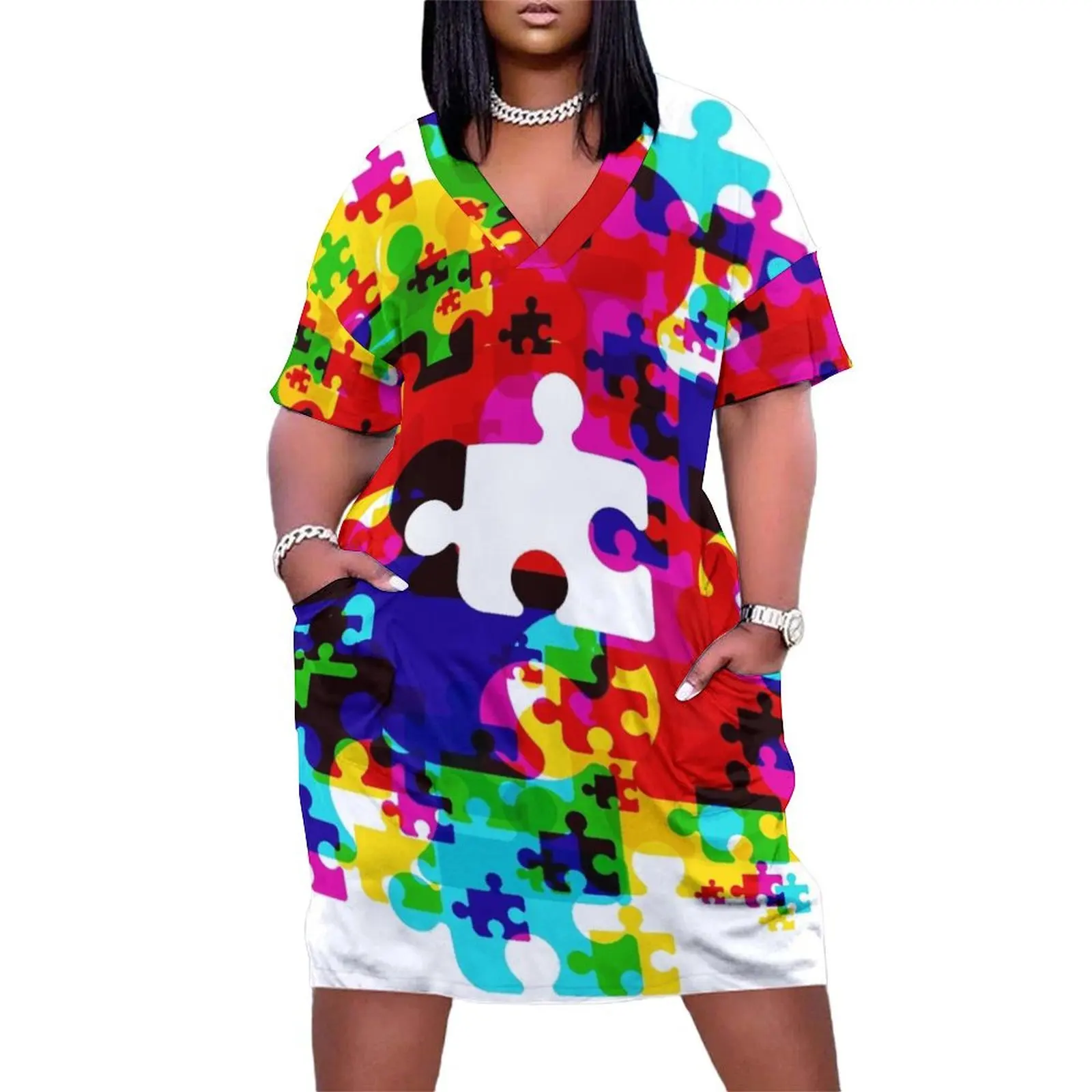 Jigsaw Pieces Loose Pocket Dress summer outfits for women 2024 dress women elegant luxury
Jigsaw Pieces Loose Pocket Dress summer outfits for women 2024 dress women elegant luxury