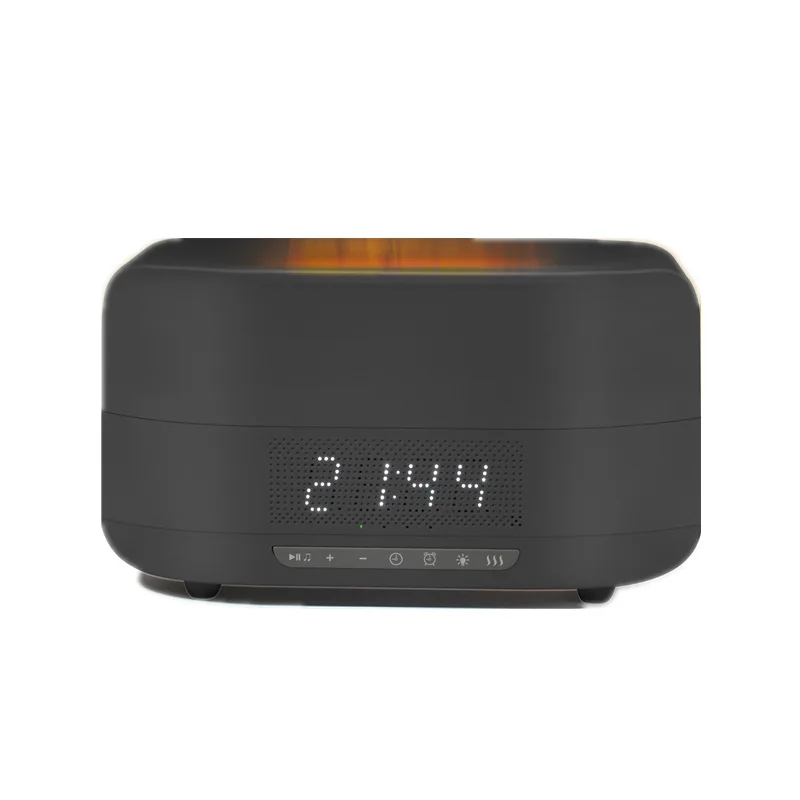 Home desktop intelligent simulation flame aromatherapy machine, time alarm clock Bluetooth large-capacity atmosphere humidifier
Home desktop intelligent simulation flame aromatherapy machine, time alarm clock Bluetooth large-capacity atmosphere humidifier