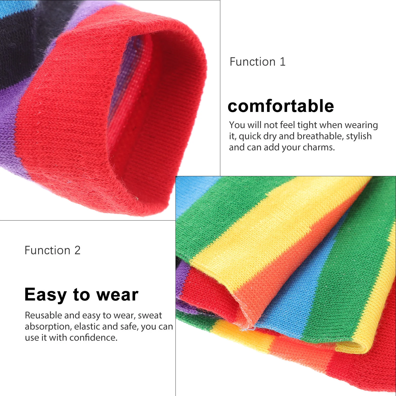 1 Arm Sleeves Rainbow Striped Cooling Uv Protection Sun Sleeve For Outdoor Cycling Arm Guard Stretchy Non-Slip
1 Arm Sleeves Rainbow Striped Cooling Uv Protection Sun Sleeve For Outdoor Cycling Arm Guard Stretchy Non-Slip
