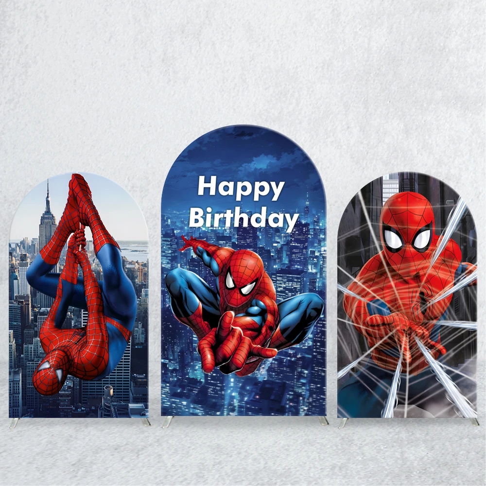 TB Spiderman Marvel Theme Arch Backdrops Cover Boys Birthday Party Elastic Custom Baby Shower Decortion Photo Background Banner
TB Spiderman Marvel Theme Arch Backdrops Cover Boys Birthday Party Elastic Custom Baby Shower Decortion Photo Background Banner