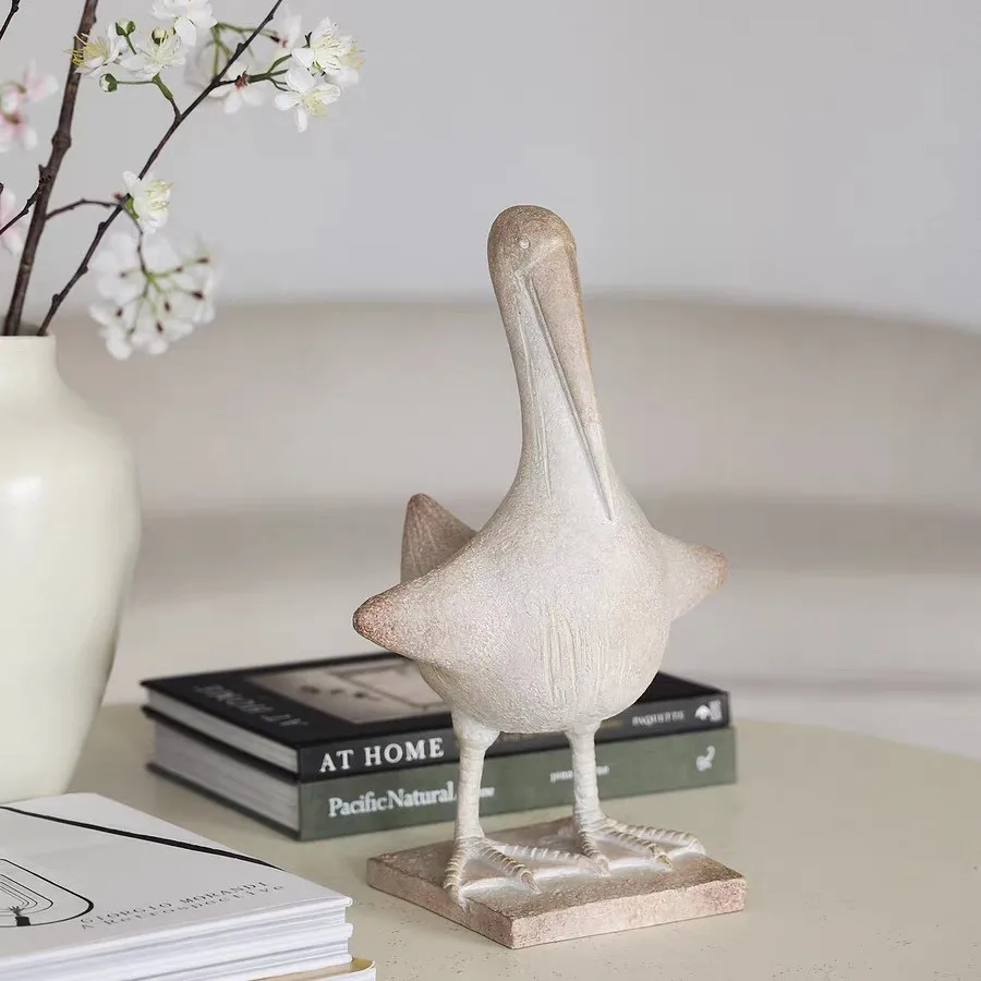 Medieval pelican bird sculpture retro imitation stone carving art ornament TV cabinet porch animal desktop decoration
Medieval pelican bird sculpture retro imitation stone carving art ornament TV cabinet porch animal desktop decoration