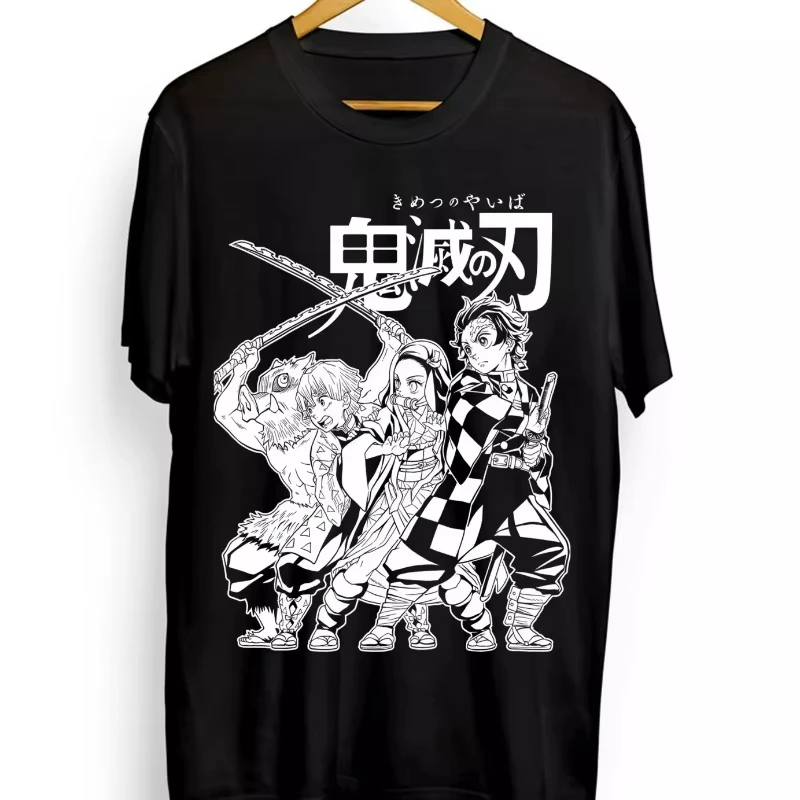 Kimetsu No Yaiba New T-shirt Demon Killer Men's Cotton T-shirt Summer New Men's and Women's Streetwear
Kimetsu No Yaiba New T-shirt Demon Killer Men's Cotton T-shirt Summer New Men's and Women's Streetwear