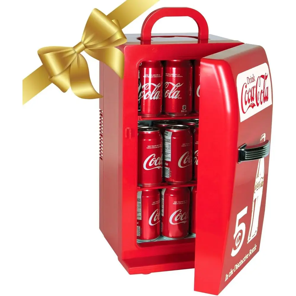 Mini 18-Can Portable Beverage Cooler, 12V/110V, Ideal for Cars, Dorms, Outdoors
Mini 18-Can Portable Beverage Cooler, 12V/110V, Ideal for Cars, Dorms, Outdoors