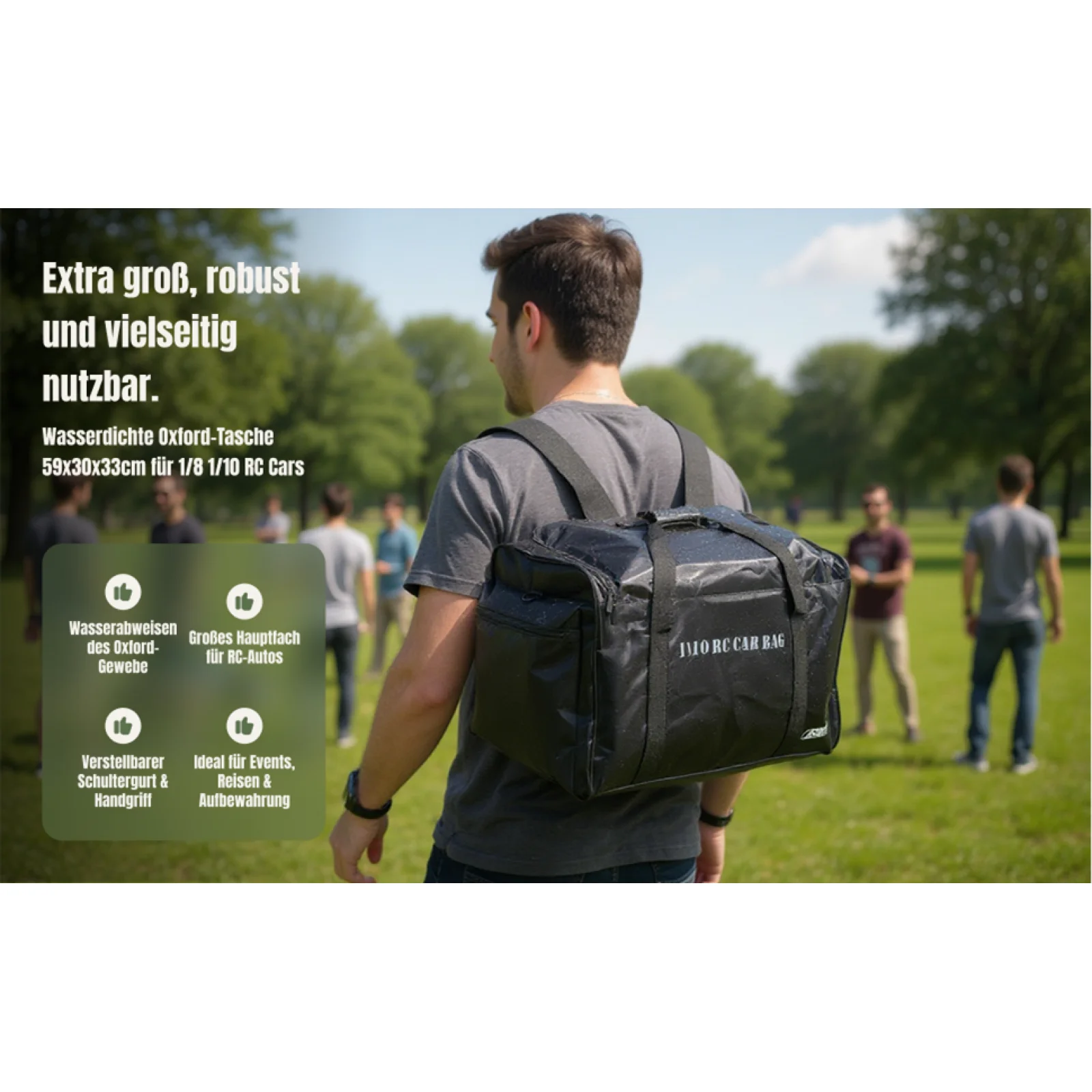 RC Car Storage handbag for 1/10 1/8 Crawler Model Accessories 
RC Car Storage handbag for 1/10 1/8 Crawler Model Accessories