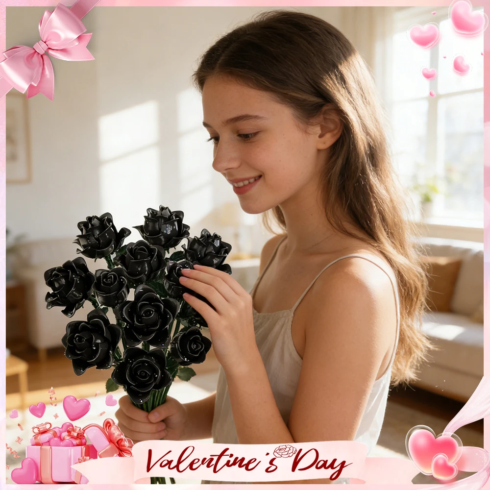 Букет роз, свадебный цветок, кирпичи, декор, День святого Валентина, вечные строительные блоки, детские украшения «сделай сам», игрушка MOC, лучший подарок с коробкой
Букет роз, свадебный цветок, кирпичи, декор, День святого Валентина, вечные строительные блоки, детские украшения «сделай сам», игрушка MOC, лучший подарок с коробкой