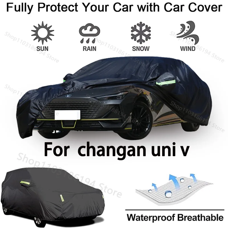 Full Car Cover For ChangAn Uni-V Outdoor Protective Gear-Snowproof, Sunshield, Waterproof and Dustproof Automobile Accessories
Full Car Cover For ChangAn Uni-V Outdoor Protective Gear-Snowproof, Sunshield, Waterproof and Dustproof Automobile Accessories
