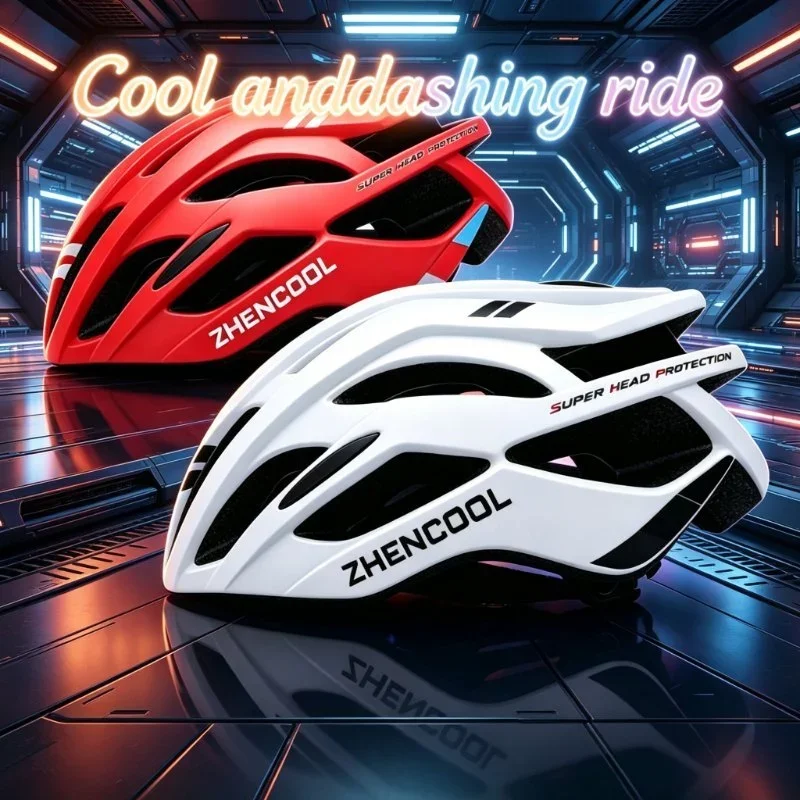 Safety Cycling Helmet for Men Women MTB LED Rear Light Porous Ventilation Breathable EPS Protect Head Safety Cycling Helmet Bike
Safety Cycling Helmet for Men Women MTB LED Rear Light Porous Ventilation Breathable EPS Protect Head Safety Cycling Helmet Bike