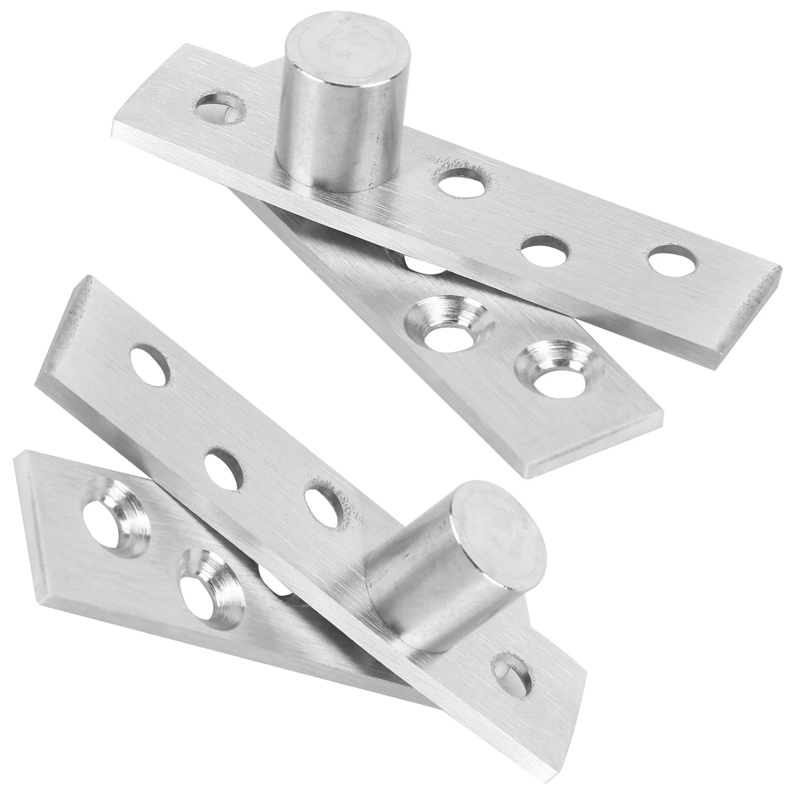 2Pcs Durable Practical 360 Degree Rotation Hidden Door Hinge Suitable for Home Office Shop 75mm Length 3mm Width Silver 
2Pcs Durable Practical 360 Degree Rotation Hidden Door Hinge Suitable for Home Office Shop 75mm Length 3mm Width Silver