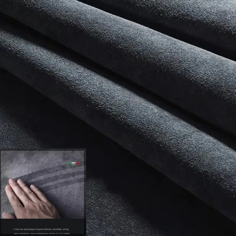 High Quality Alcan tara Suede Fabric Vinyl Car Bag Sticker Black Self-Adhesive DIY Film 140 x100CM Wrap, Used For Car Styling
High Quality Alcan tara Suede Fabric Vinyl Car Bag Sticker Black Self-Adhesive DIY Film 140 x100CM Wrap, Used For Car Styling