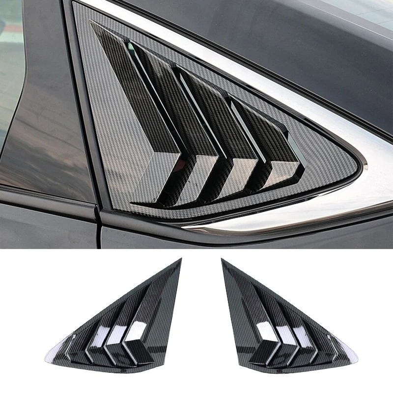 Новая пара накладок на задние боковые окна (жалюзи) из ABS-пластика под карбон для Honda Accord 11-го поколения 2023-2024 годов
Новая пара накладок на задние боковые окна (жалюзи) из ABS-пластика под карбон для Honda Accord 11-го поколения 2023-2024 годов