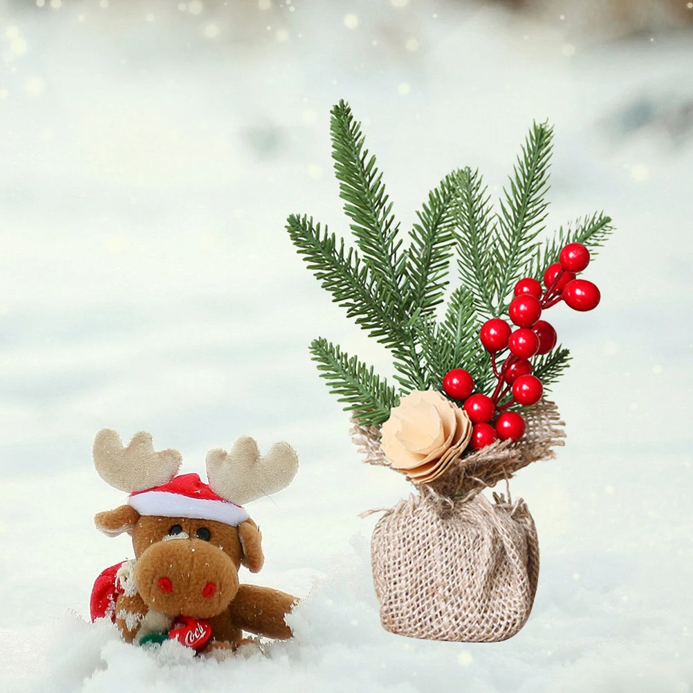 25 CM Mini Christmas Tree Table Top Trees Artificial Desktop Tabletop Bamboo Small
25 CM Mini Christmas Tree Table Top Trees Artificial Desktop Tabletop Bamboo Small