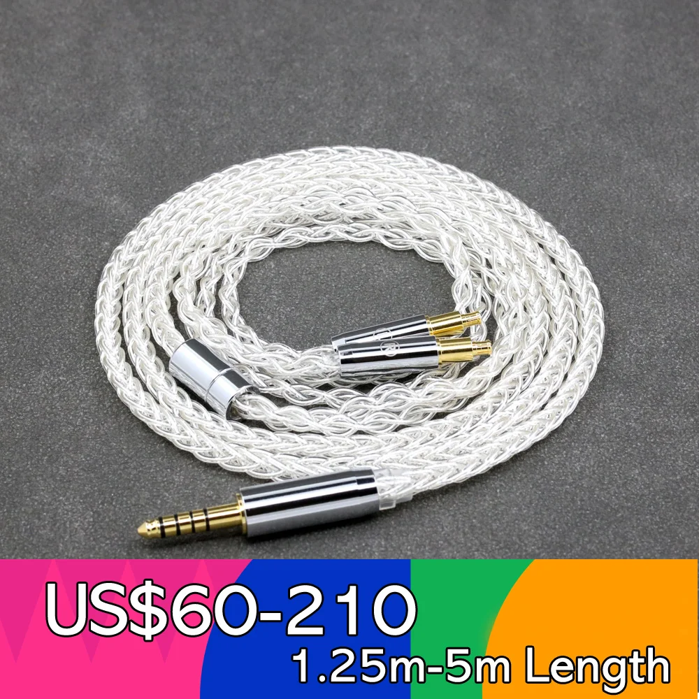8 Core 99% 7n Pure Silver Palladium Earphone Cable For Audio Technica ATH-ADX5000 ATH-MSR7b 770H 990H A2DC Headphone LN008385
8 Core 99% 7n Pure Silver Palladium Earphone Cable For Audio Technica ATH-ADX5000 ATH-MSR7b 770H 990H A2DC Headphone LN008385
