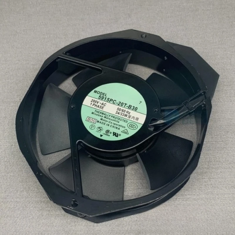 Brand New Original 200V 50/60hz 172X150X38MM 17238 Aluminum Frame AC 5915PC-20T-B30 5915PC-20T-B30-S01 Cooling Fan Fast shipping
Brand New Original 200V 50/60hz 172X150X38MM 17238 Aluminum Frame AC 5915PC-20T-B30 5915PC-20T-B30-S01 Cooling Fan Fast shipping
