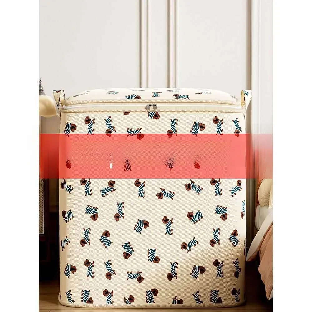 Large Capacity Cotton Quilt Storage Bag Waterproof Moisture Proof Moving Packing Bag for Clothes And Quilts Organizer Bag
Large Capacity Cotton Quilt Storage Bag Waterproof Moisture Proof Moving Packing Bag for Clothes And Quilts Organizer Bag
