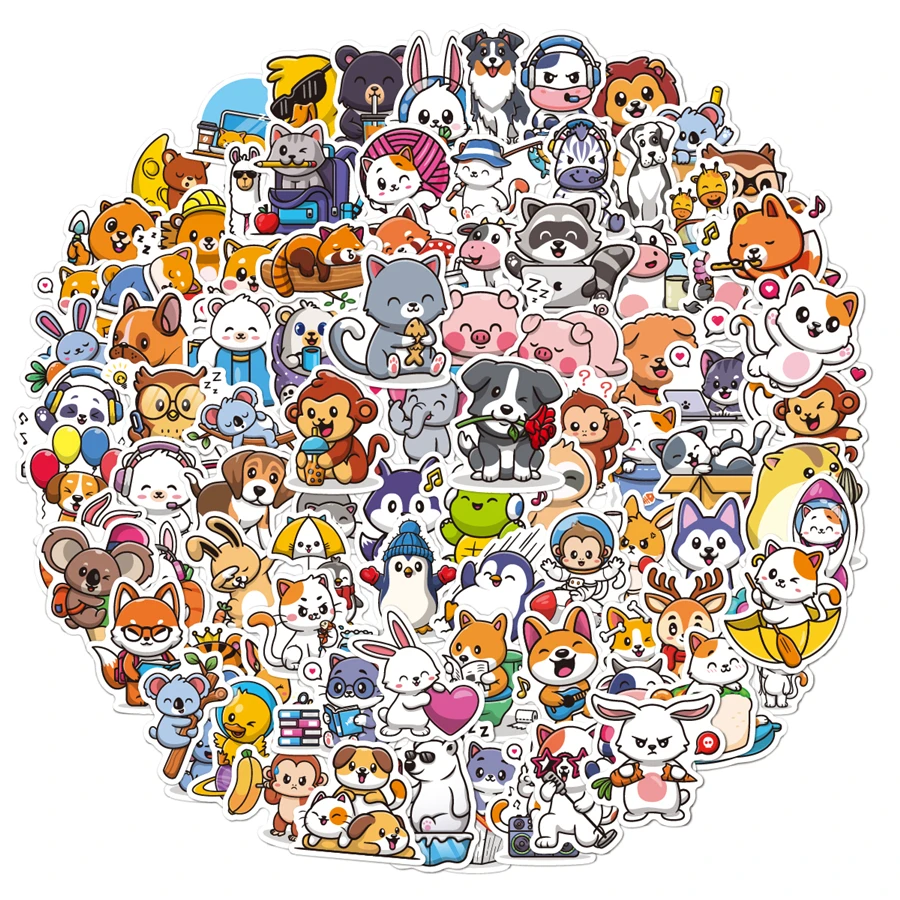 50/100 Animal Stickers Best Gift for Kids Girls Teens Kawaii Cute Cartoon Animal Stickers DIY Laptop Hydroflasks Scrapbook Phone
50/100 Animal Stickers Best Gift for Kids Girls Teens Kawaii Cute Cartoon Animal Stickers DIY Laptop Hydroflasks Scrapbook Phone