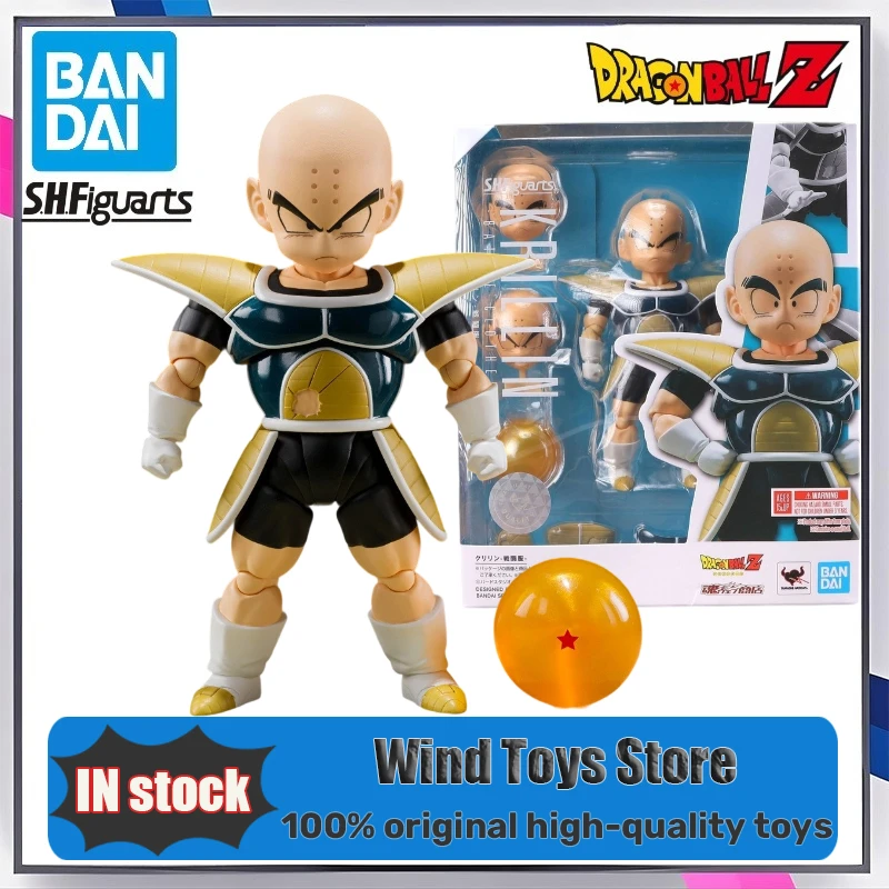 Original BANDAI S.H.Figuarts DRAGON BALL Z Krilin Battlewear in Stock Anime Figure Collection Model Toys
Original BANDAI S.H.Figuarts DRAGON BALL Z Krilin Battlewear in Stock Anime Figure Collection Model Toys
