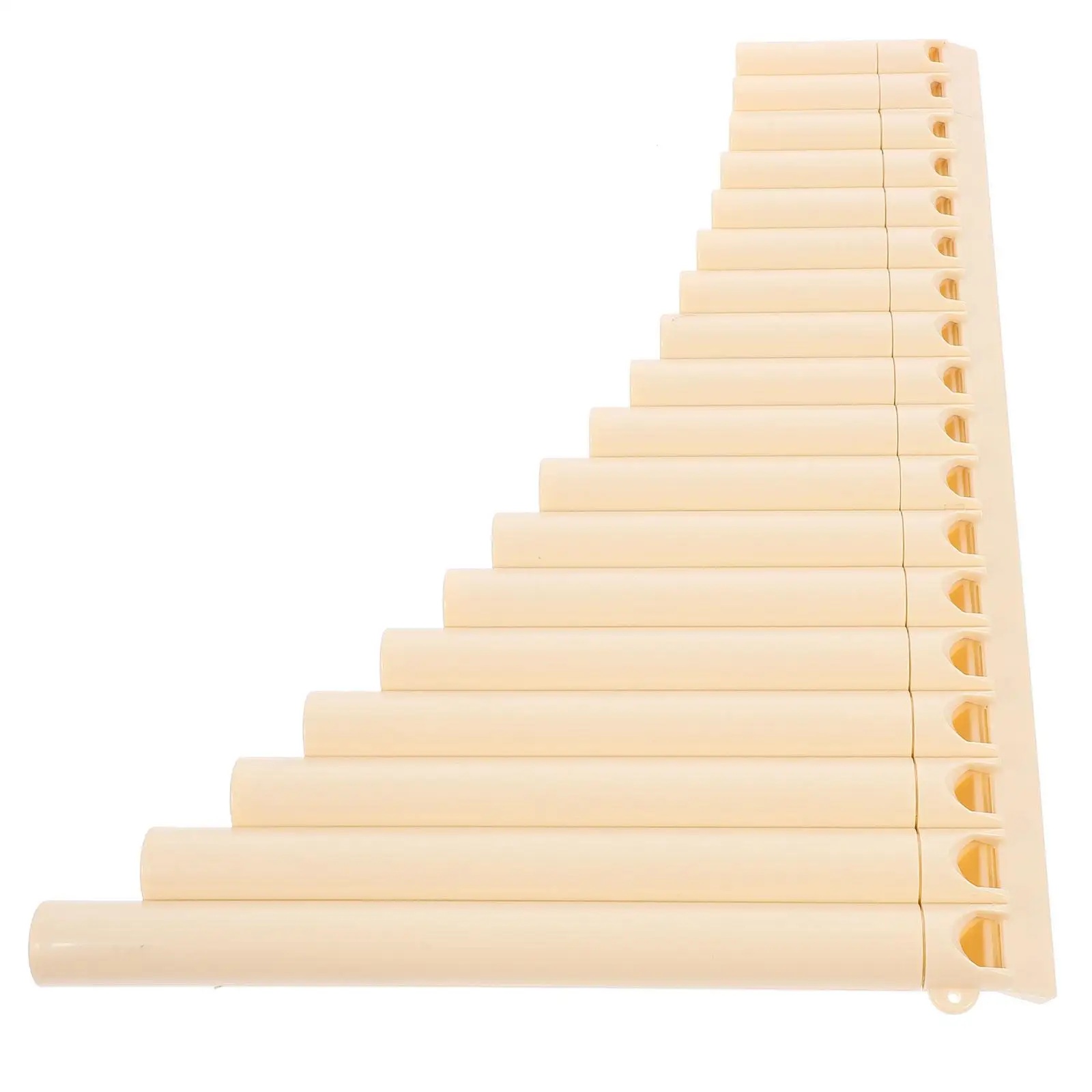 18 Pipe Pan Flutes Musical Instrument Educational Portable School Key Panpipe Resin Gift for Beginners
18 Pipe Pan Flutes Musical Instrument Educational Portable School Key Panpipe Resin Gift for Beginners