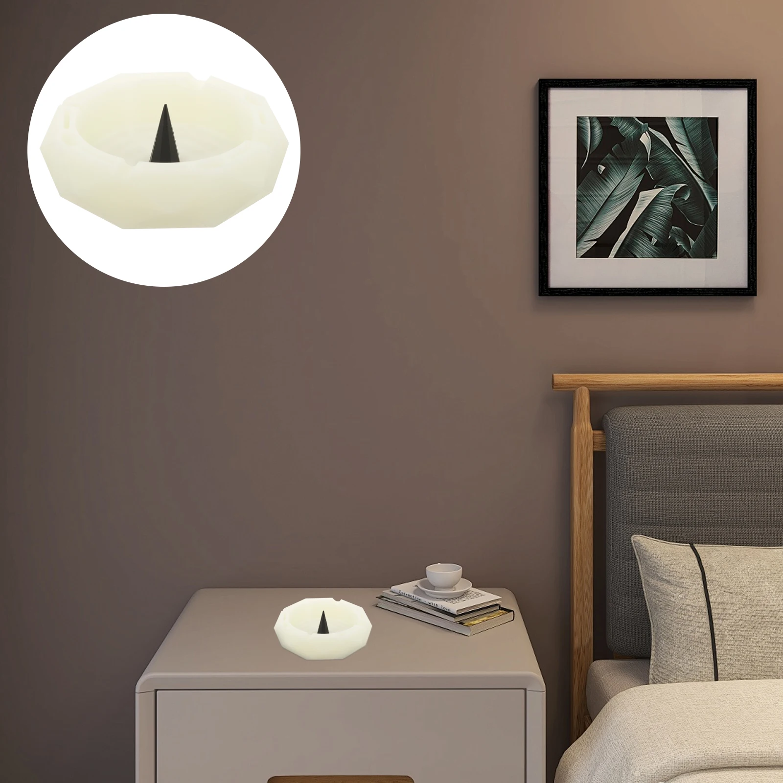 Luminous Silicone Ashtray White Diamond Shape Smoke Storage Home Decor Round Table Non Fragile Heat Resistant Portable Easy
Luminous Silicone Ashtray White Diamond Shape Smoke Storage Home Decor Round Table Non Fragile Heat Resistant Portable Easy