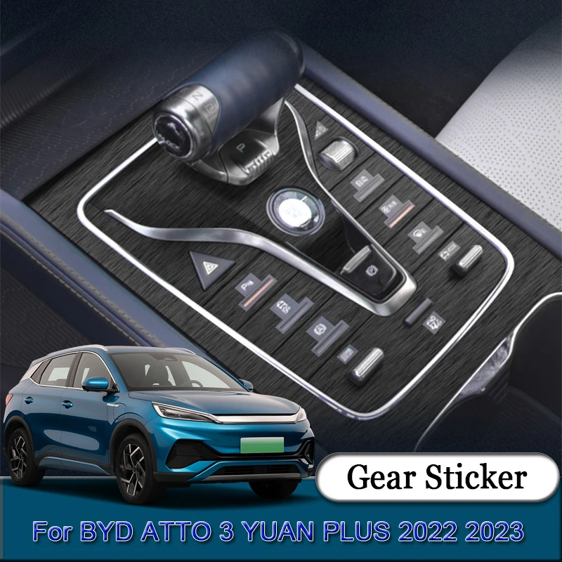 For BYD ATTO 3 YUAN PLUS 2022 2023 2024 Car Gear Panel Sticker Gear Box Protective Film Carbon Fiber Black Car Interior Sticker
For BYD ATTO 3 YUAN PLUS 2022 2023 2024 Car Gear Panel Sticker Gear Box Protective Film Carbon Fiber Black Car Interior Sticker
