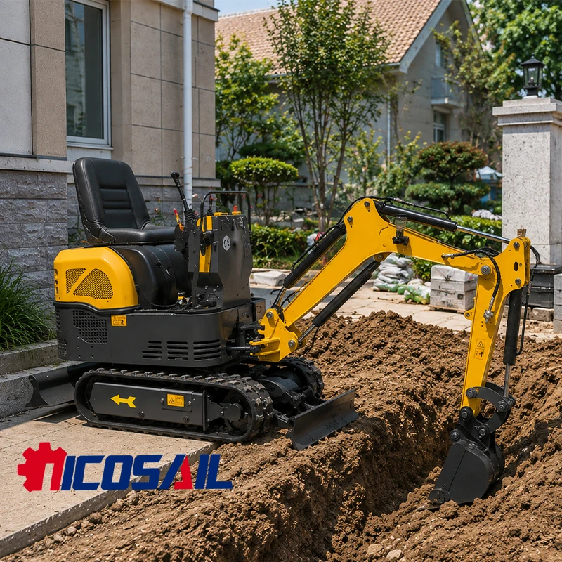 0.8Ton Hydraulic Mini Excavator CE Euro 5 Emission Customizable Attachments For Confined Narrow Space Renovation Work
0.8Ton Hydraulic Mini Excavator CE Euro 5 Emission Customizable Attachments For Confined Narrow Space Renovation Work