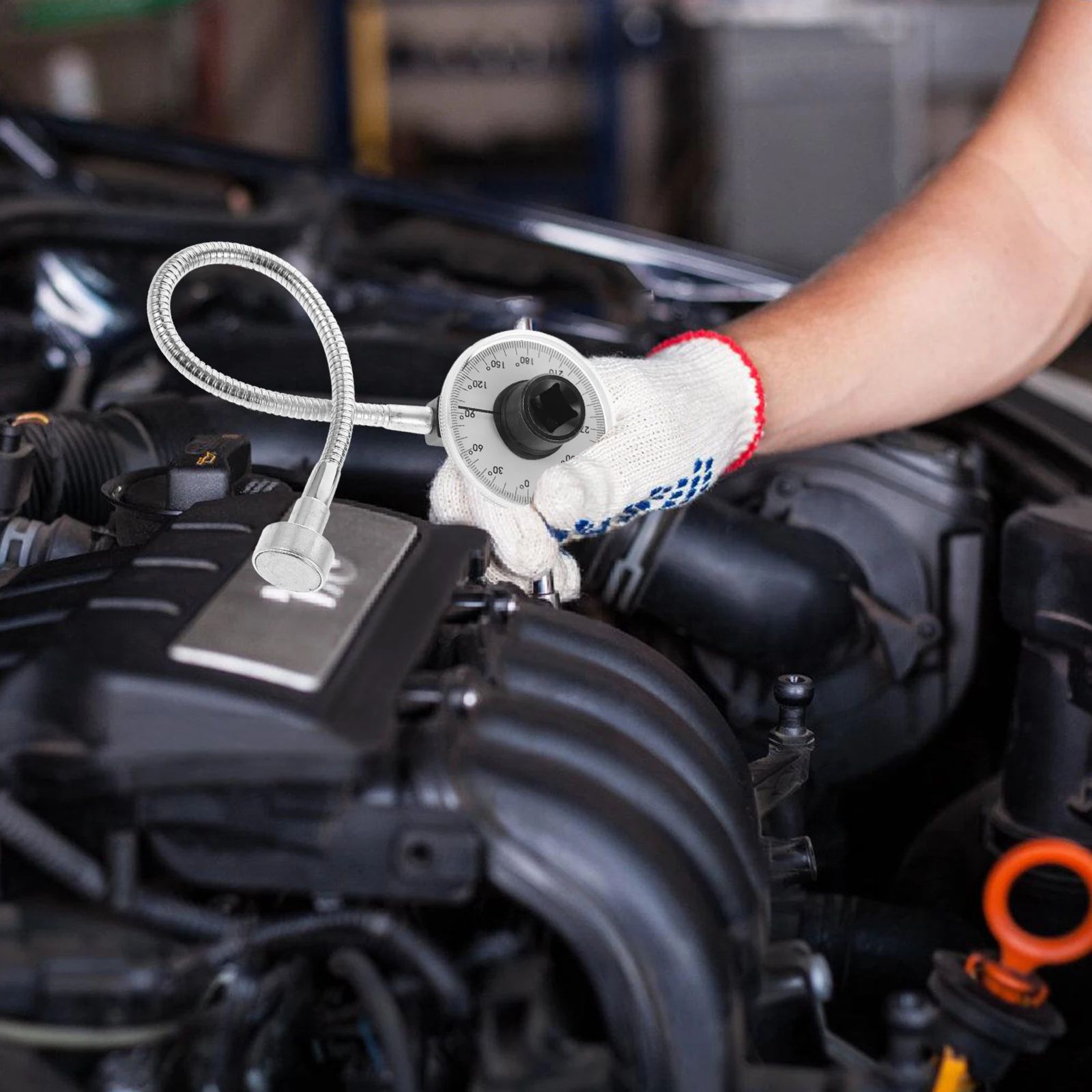 High Quality Torque Angle Gauge 1/2 Silver Alloy Steel Clip Arm Tool for Precise Measurement in Workshop Garage
High Quality Torque Angle Gauge 1/2 Silver Alloy Steel Clip Arm Tool for Precise Measurement in Workshop Garage