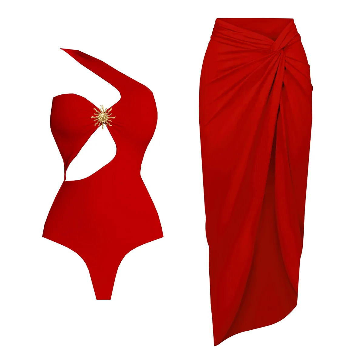 2Pcs Hollowen One Piece Swimsuit Sexy Women Bikinis 2025 Cut Out Swimwear Shell Swim Suits Biquini Female Bodysuit Beach Outfits
2Pcs Hollowen One Piece Swimsuit Sexy Women Bikinis 2025 Cut Out Swimwear Shell Swim Suits Biquini Female Bodysuit Beach Outfits