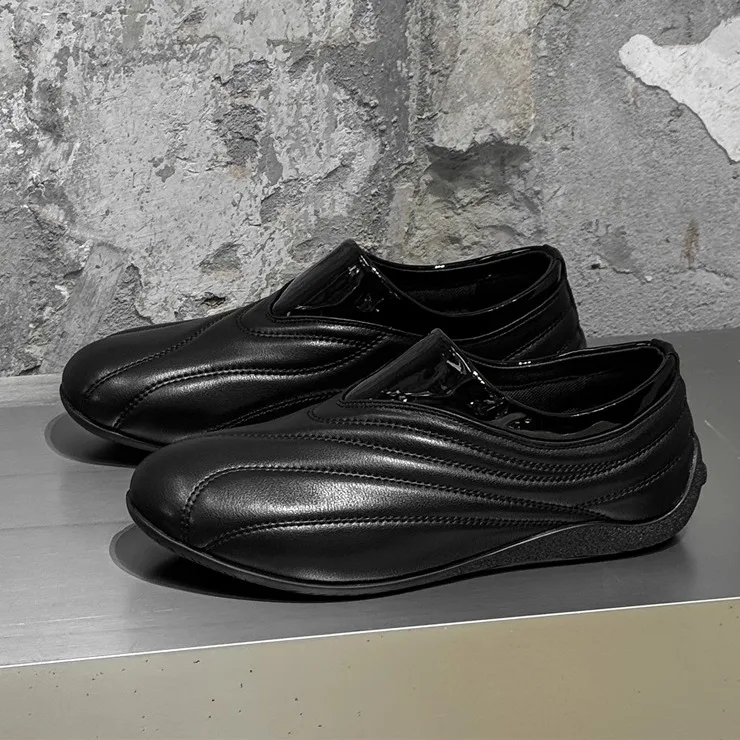 Мужские брюки с плоской подошвой в стиле ретро Deqin oes Bla Faionable mat Racing Training oes Commuter Leather oes Comfortable Cas...
Мужские брюки с плоской подошвой в стиле ретро Deqin oes Bla Faionable mat Racing Training oes Commuter Leather oes Comfortable Cas...