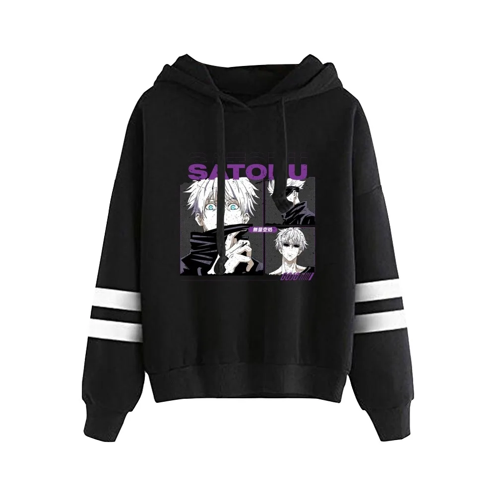 2026 Jujutsu Kaisen Hoodie Unisex Pocketless Sleeve Sweatshirt Men Women's Pullover Harajuku Streetwear Anime Gojo Satoru
2026 Jujutsu Kaisen Hoodie Unisex Pocketless Sleeve Sweatshirt Men Women's Pullover Harajuku Streetwear Anime Gojo Satoru
