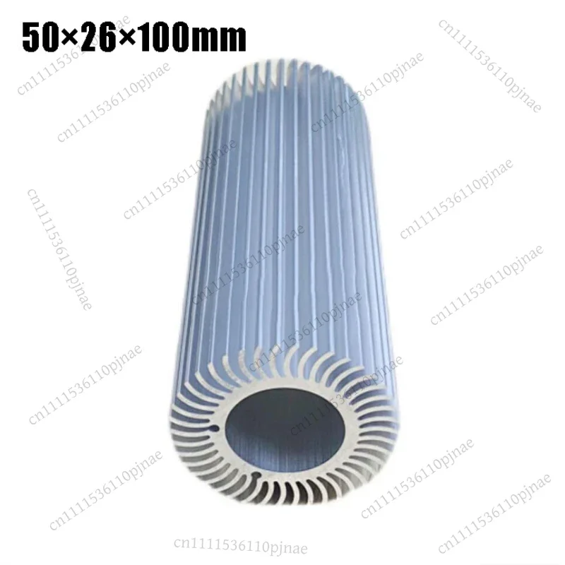 Round LED heat sink 50×26×100mm Aluminum alloy heat sink for LED ceiling lights High-power heat dissipation fittings
Round LED heat sink 50×26×100mm Aluminum alloy heat sink for LED ceiling lights High-power heat dissipation fittings