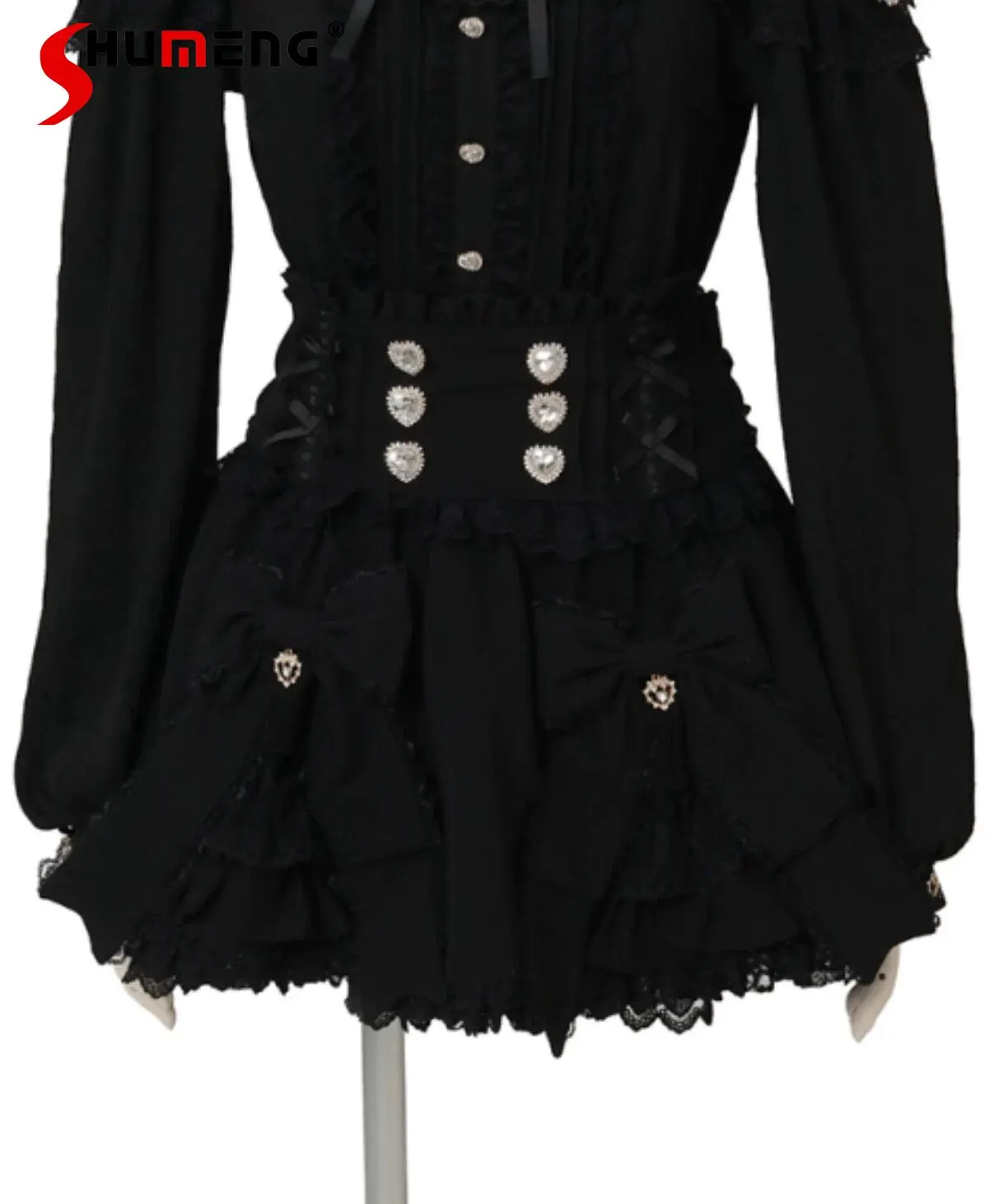Japanese Mines Style Mass-produced Lace Splicing Heart Diamond Sweet Cute Versatile Bow Plaid Mini Skirt for Women Summer 2026
Japanese Mines Style Mass-produced Lace Splicing Heart Diamond Sweet Cute Versatile Bow Plaid Mini Skirt for Women Summer 2026