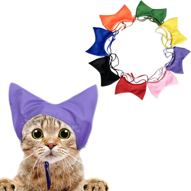 Cat Shower Cap Waterproof Bath Cap Pets Bonnet Ear Cover Protection Swimming Rain Bath Protector Dog Cat Accessories
Cat Shower Cap Waterproof Bath Cap Pets Bonnet Ear Cover Protection Swimming Rain Bath Protector Dog Cat Accessories