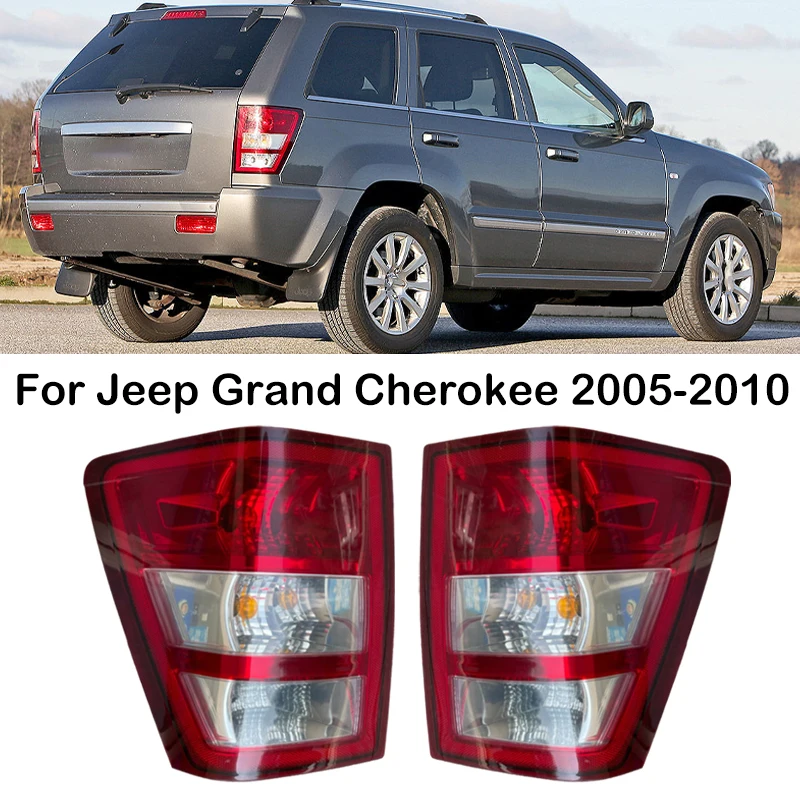 Для Jeep Grand Cherokee WH WK 2005-2010 задний бампер автомобиля задний фонарь в сборе задний фонарь задний стоп-сигнал 55156720AI 55156721AG
Для Jeep Grand Cherokee WH WK 2005-2010 задний бампер автомобиля задний фонарь в сборе задний фонарь задний стоп-сигнал 55156720AI 55156721AG