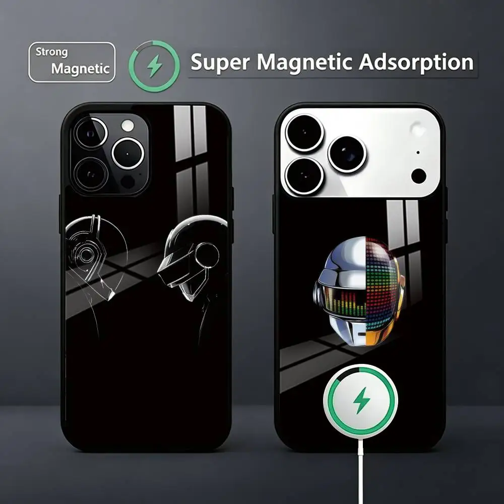 D-Daft Punk Helmet Iconic Graphic Phone Case For iPhone17,16,15,14,13,12,11 Plus,Magnetic Supports Magnetic Wireless Charging
D-Daft Punk Helmet Iconic Graphic Phone Case For iPhone17,16,15,14,13,12,11 Plus,Magnetic Supports Magnetic Wireless Charging