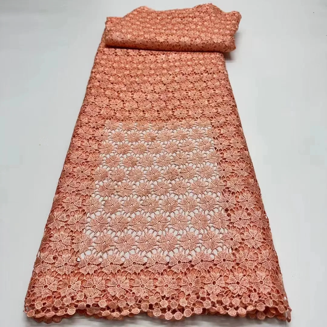 2024 Guipure Cord Lace 5 Yards African Cord Lace Fabric Embroidery French Net Lace High Quality For Diy Dress
2024 Guipure Cord Lace 5 Yards African Cord Lace Fabric Embroidery French Net Lace High Quality For Diy Dress