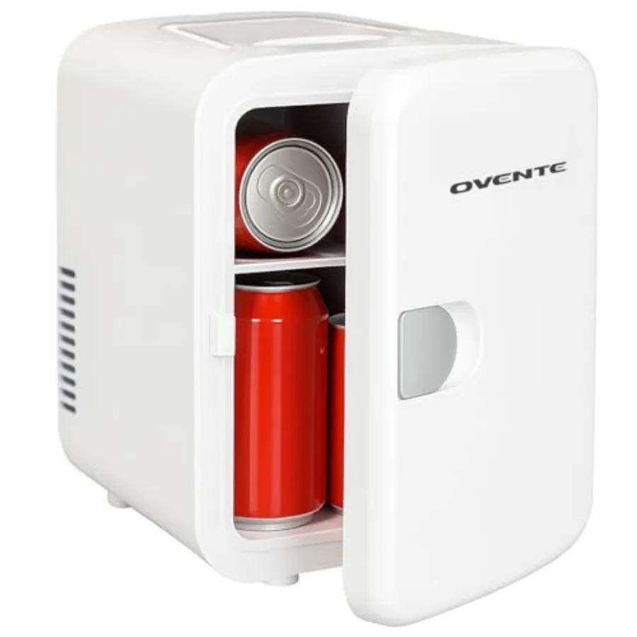 Mini Fridge, 4L Capacity Fits 6 Can Beverages, Portable Personal Refrigerator and Small Cooler for Skin Care, Cosmetics or Food
Mini Fridge, 4L Capacity Fits 6 Can Beverages, Portable Personal Refrigerator and Small Cooler for Skin Care, Cosmetics or Food