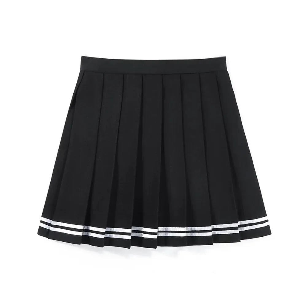 New Vintage Korean Pleated Skirt Gothic Style Short Patchwork Skirt Black White High Waist Skirt Women
New Vintage Korean Pleated Skirt Gothic Style Short Patchwork Skirt Black White High Waist Skirt Women
