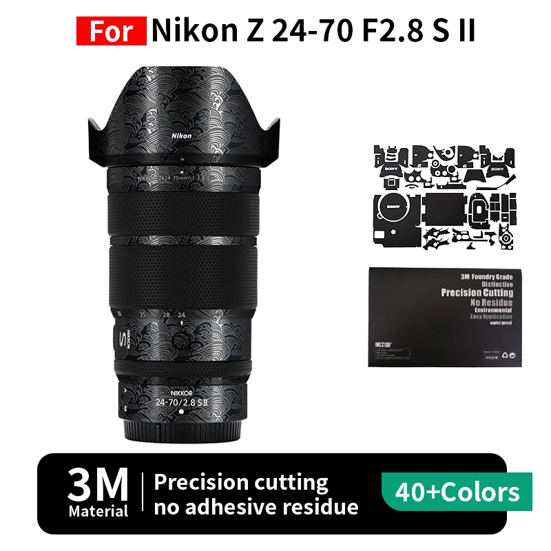 Mebont For Nikon Z 2470ii Skin Nikon Z 24-70mm F2.8 S II Camera Lens Sticker Protective film full coverage protection no residue
Mebont For Nikon Z 2470ii Skin Nikon Z 24-70mm F2.8 S II Camera Lens Sticker Protective film full coverage protection no residue