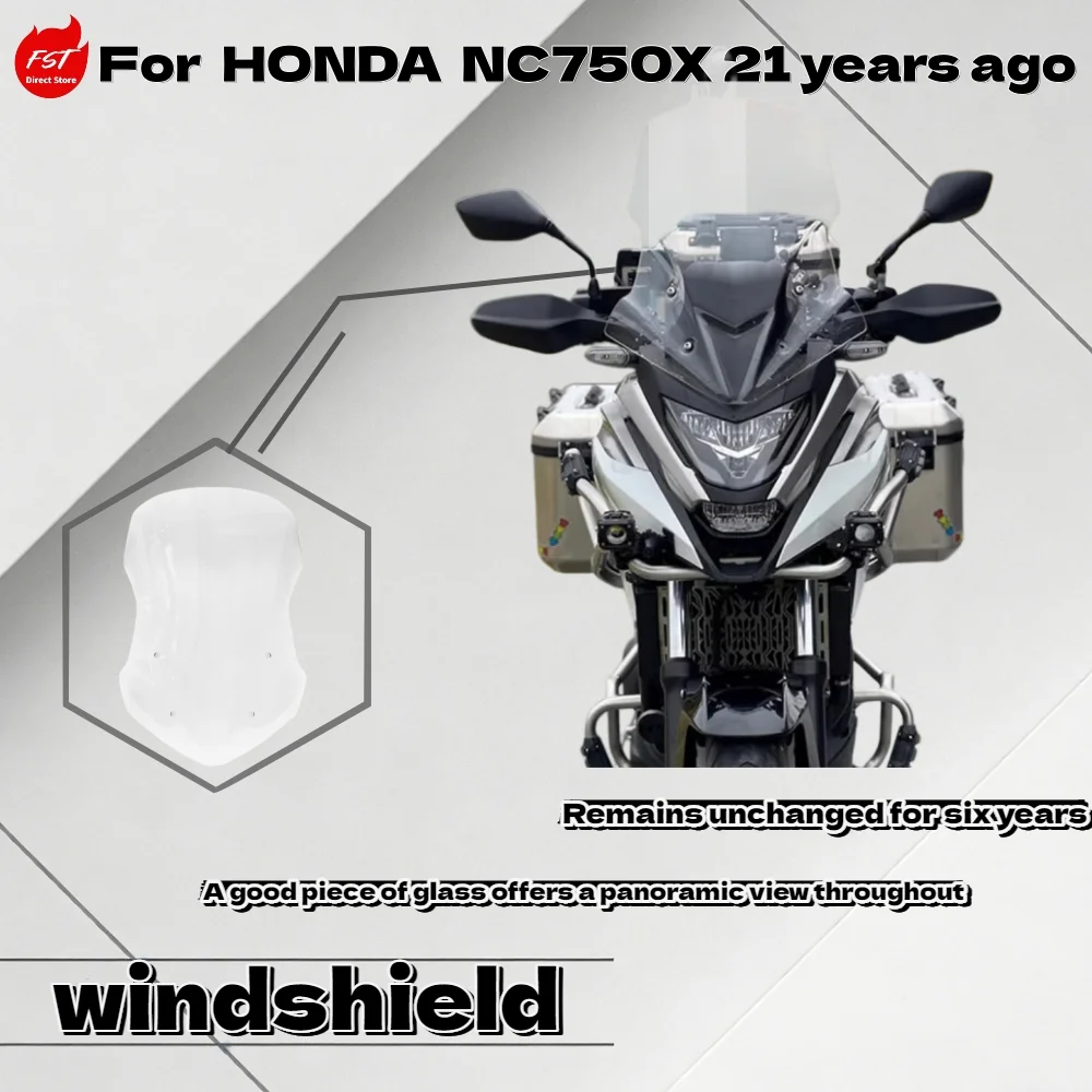 For Honda NC750X Pre 2021 Modified Tall Windshield Protective Front Wind Screen Accessories
For Honda NC750X Pre 2021 Modified Tall Windshield Protective Front Wind Screen Accessories