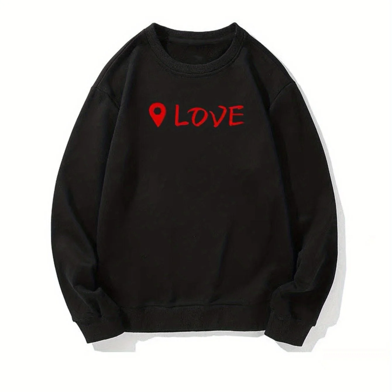 Осенне-зимняя мужская и женская спортивная одежда с длинными рукавами и принтом Love Pattern, повседневная свободная уличная одежда
Осенне-зимняя мужская и женская спортивная одежда с длинными рукавами и принтом Love Pattern, повседневная свободная уличная одежда