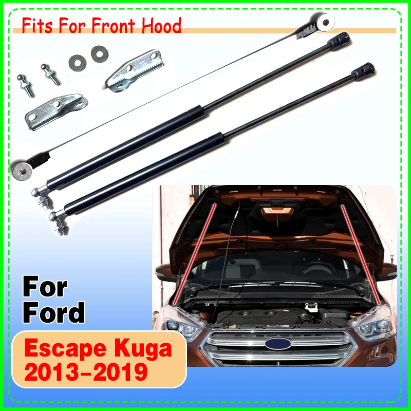 2pcs/1set Gas Struts For Ford Escape Kuga 2013-2019 Front Hood Bonnet Modify Lift Support Shock Damper Absorber Prop Rods
2pcs/1set Gas Struts For Ford Escape Kuga 2013-2019 Front Hood Bonnet Modify Lift Support Shock Damper Absorber Prop Rods