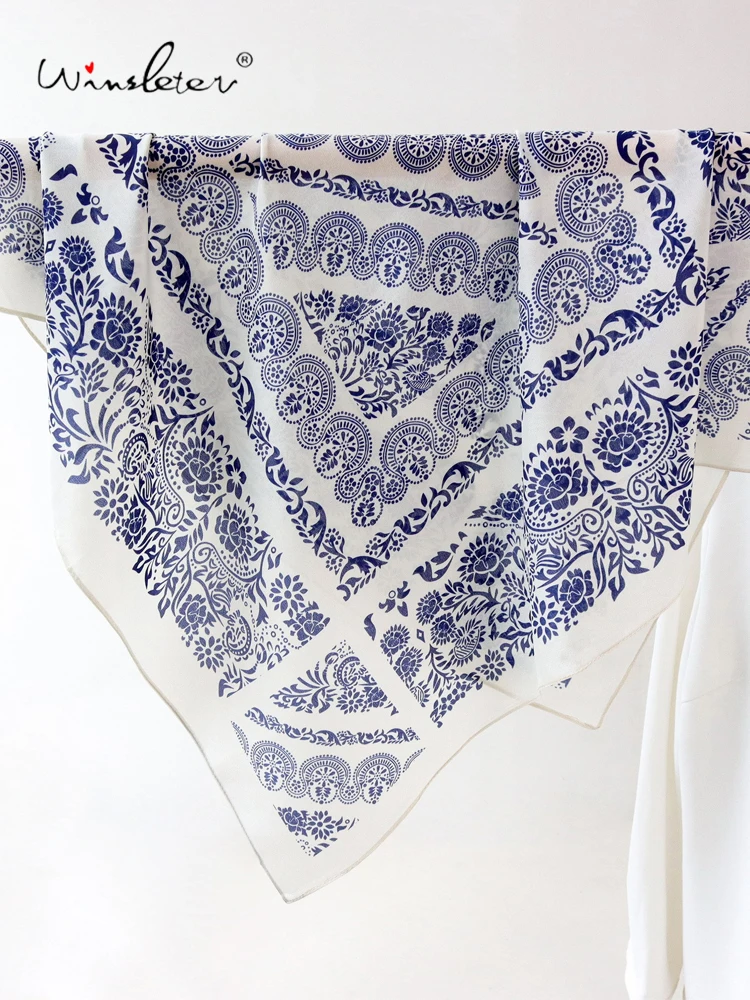 Winsleter-Women 100%Real Silk Elegant Scarf, 68*68CM Porcelain Print, Mom Gifts Retro Temperament Scarves, 2025 Autumn A58943CC
Winsleter-Women 100%Real Silk Elegant Scarf, 68*68CM Porcelain Print, Mom Gifts Retro Temperament Scarves, 2025 Autumn A58943CC