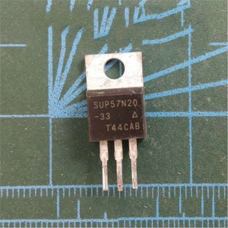 1 шт. SUP57N20-33 SUP57N20 TO-220 Оригинальная разборка
1 шт. SUP57N20-33 SUP57N20 TO-220 Оригинальная разборка