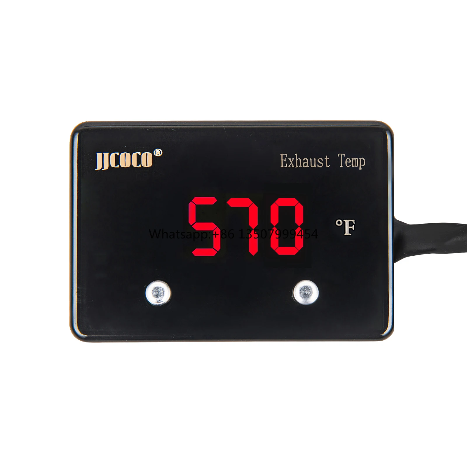 12V DC 32-1832°F(0-1000°C) Digital Exhaust Temp Gauge IPX7 Waterproof LED Display 1/8 NPT Sensor for Car Motorcycle Truck Boat
12V DC 32-1832°F(0-1000°C) Digital Exhaust Temp Gauge IPX7 Waterproof LED Display 1/8 NPT Sensor for Car Motorcycle Truck Boat