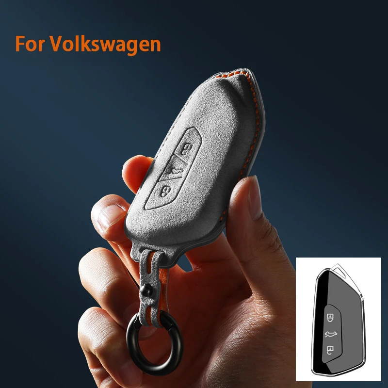 For VW Volkswagen Golf 8 Tuang X ID4 ID6 ID3 Talagon Lamando L Suede Remote Car Key Case Shell Keychain for VW Car Key
For VW Volkswagen Golf 8 Tuang X ID4 ID6 ID3 Talagon Lamando L Suede Remote Car Key Case Shell Keychain for VW Car Key