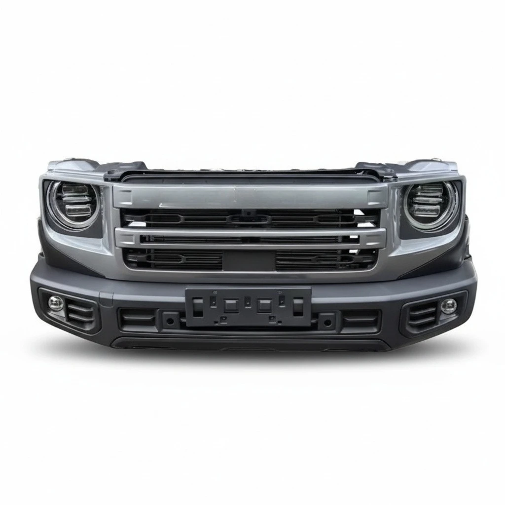 Plastic Front Bumper, Front Bumper Kit For Haval Big Dog 2024, Second-Hand Bumper, Replacement Auto Body Parts
Plastic Front Bumper, Front Bumper Kit For Haval Big Dog 2024, Second-Hand Bumper, Replacement Auto Body Parts