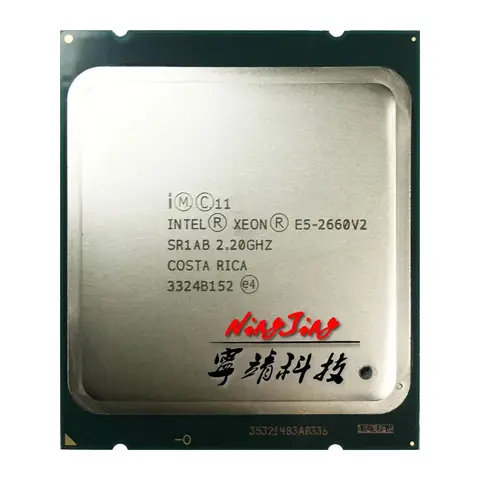 Intel usado Xeon E5-2660v2 E5 2660v2 E5 2660 v2 2,2 GHz 25M 95W LGA 2011