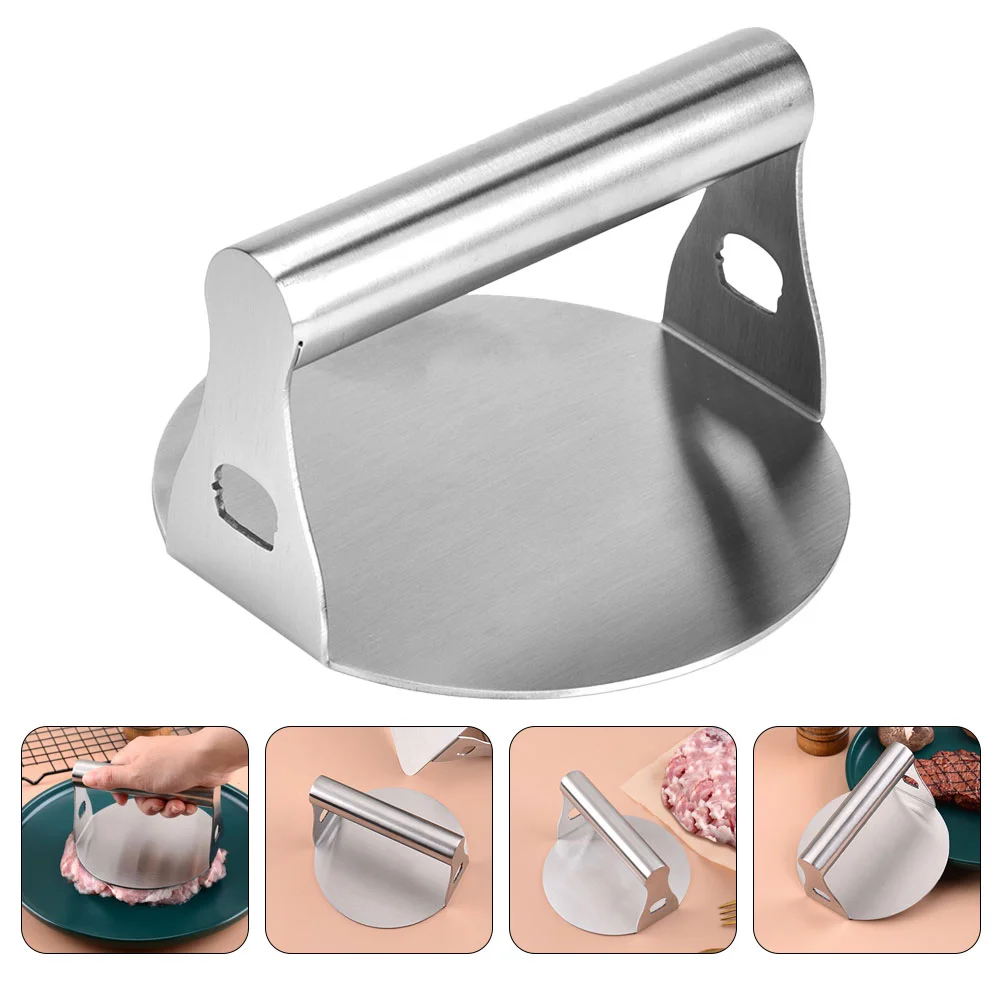 Stainless Steel Meat Press Manual Pie Tools Cooking Mold Handle Smasher Home Pressing Handles
Stainless Steel Meat Press Manual Pie Tools Cooking Mold Handle Smasher Home Pressing Handles