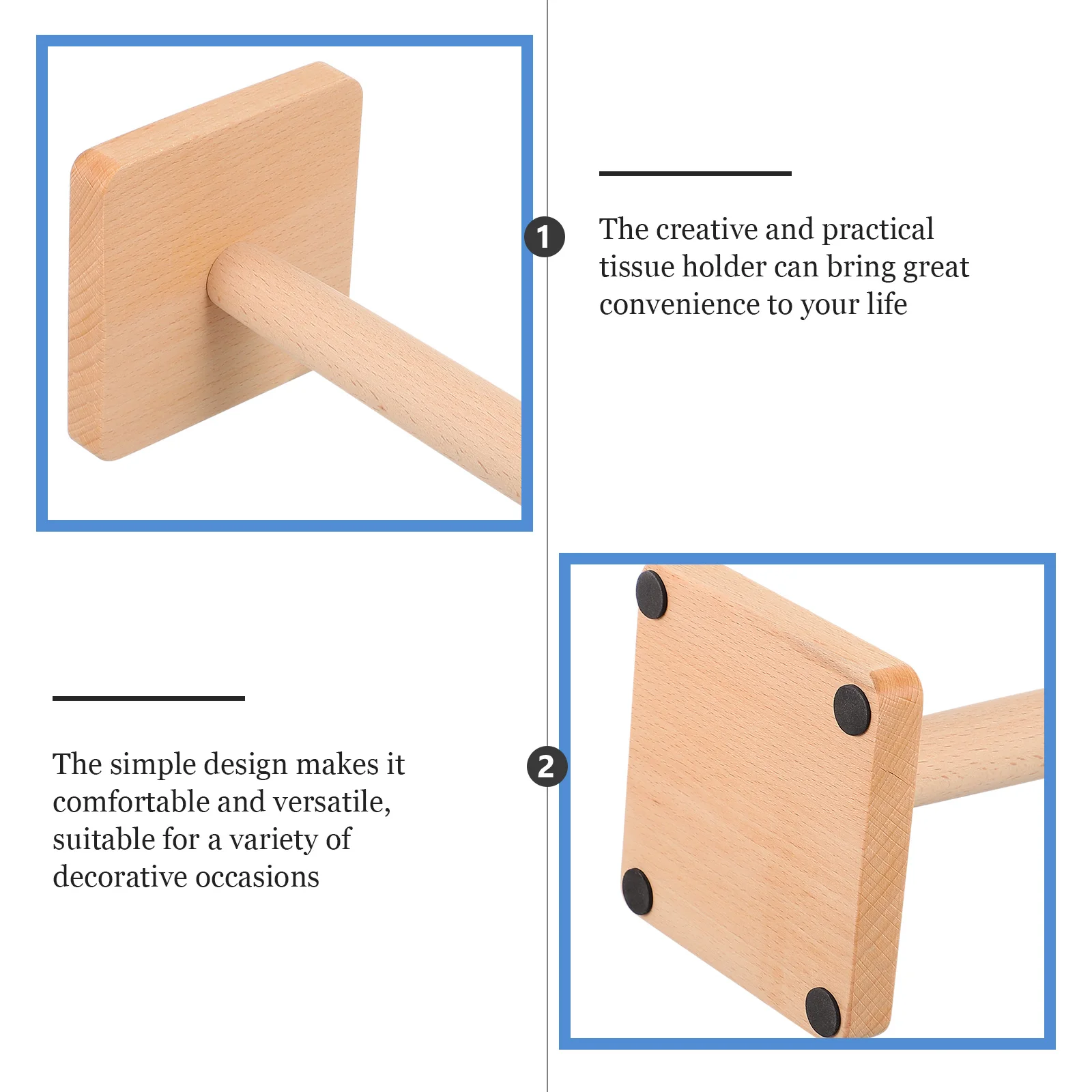 Vertical Toilet Paper Holder Wood Rack Rod Accessories Winder Tissue Storage Creative Practical EnvironmentallyFriendly
Vertical Toilet Paper Holder Wood Rack Rod Accessories Winder Tissue Storage Creative Practical EnvironmentallyFriendly