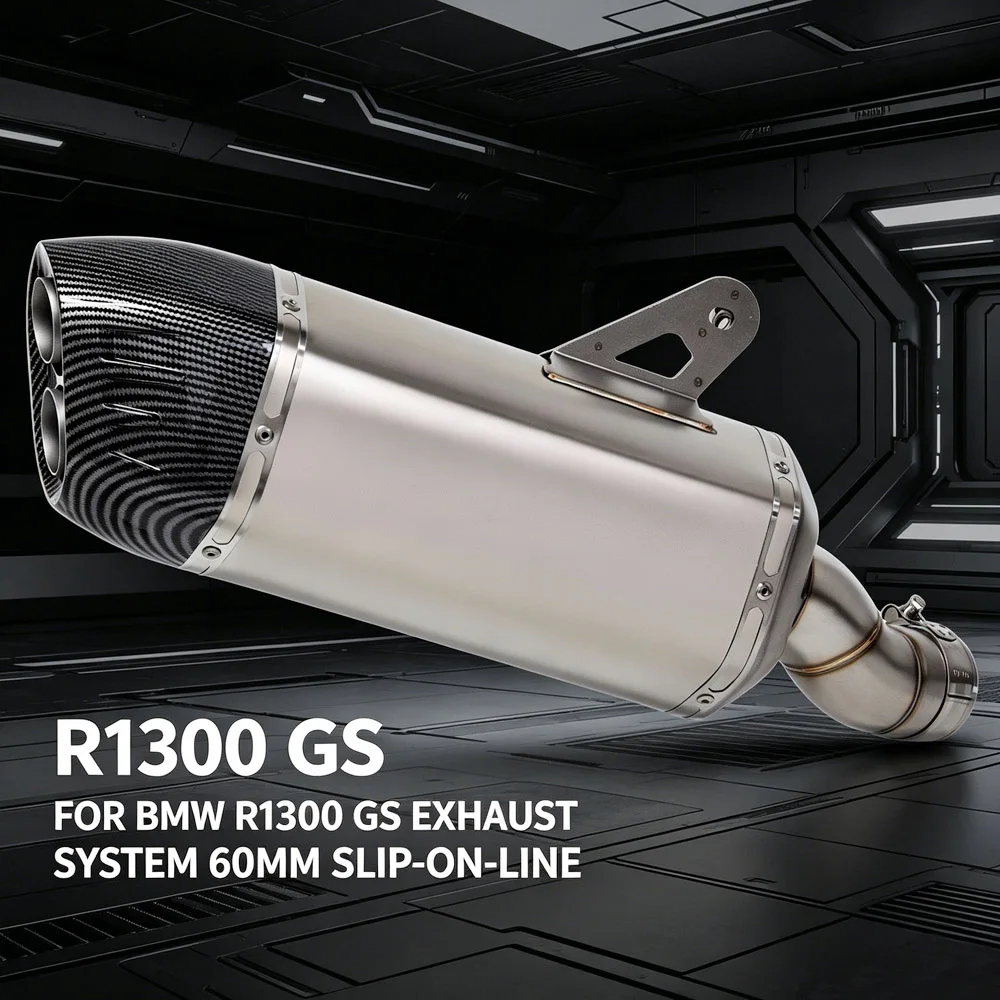 Motorcycle Exhaust Kit Tail Line Pipe Connection Double Hole Escape Muffler Slip On Line For BMW R1300R R1300RS R1300GS R1300ADV
Motorcycle Exhaust Kit Tail Line Pipe Connection Double Hole Escape Muffler Slip On Line For BMW R1300R R1300RS R1300GS R1300ADV